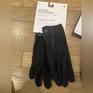 Lululemon Fast & free run gloves medium